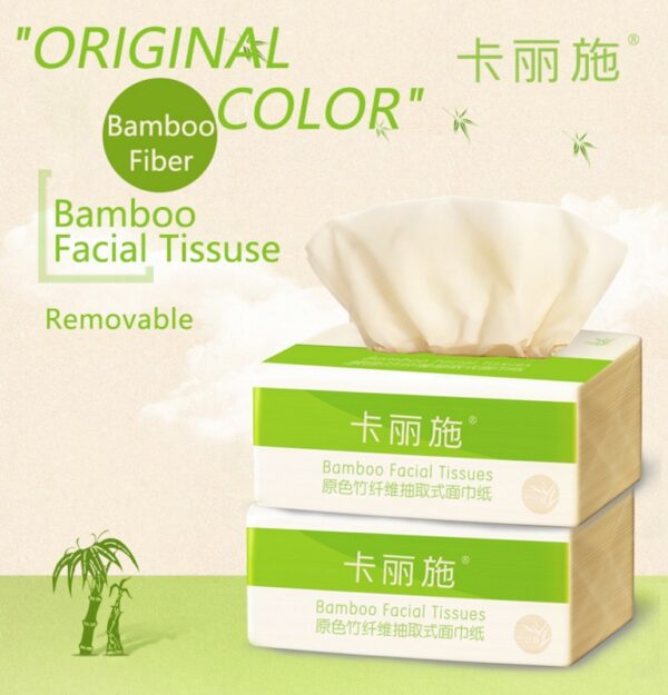 CARICH Bamboo Facial Tissues - Image 2