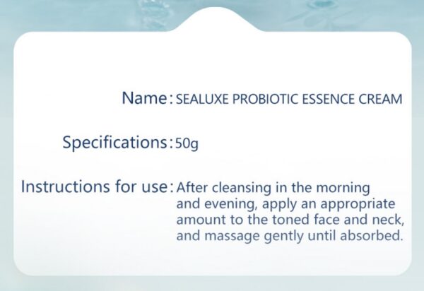 SEALUXE Probiotic Essence Cream - Image 7