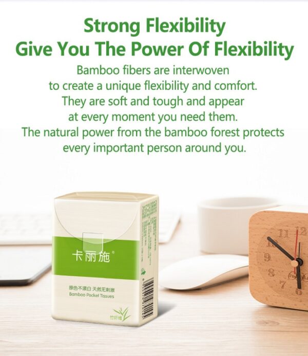 CARICH Bamboo Pocket Tissues - Image 4