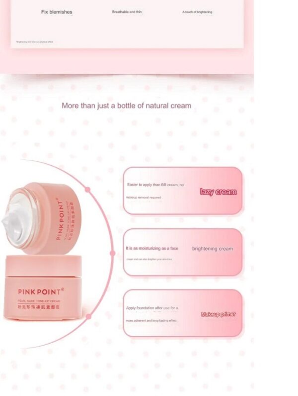 PINK POINT Pearl Tone-Up Cream - Image 6