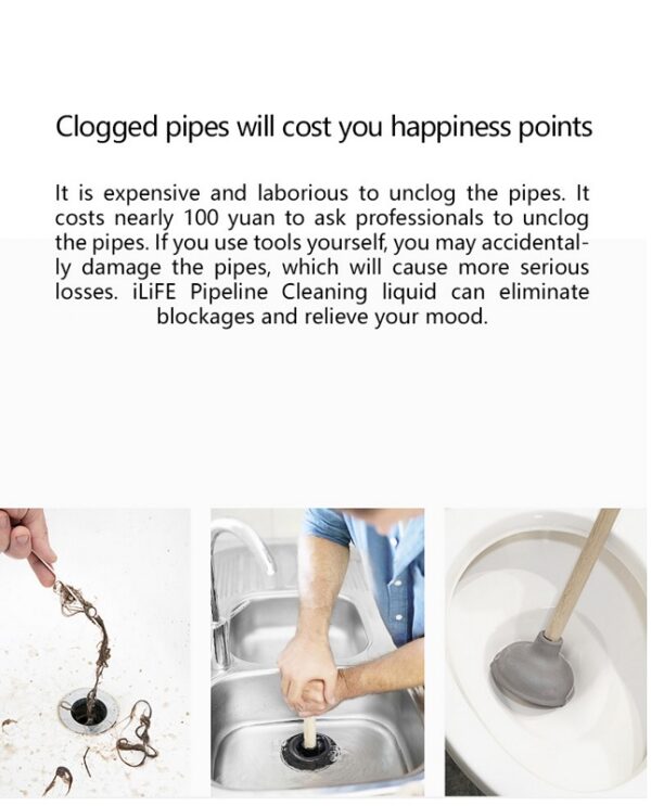 iLiFE Pipeline Cleaning Liquid - Image 7