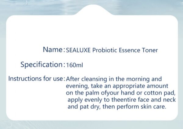 SEALUXE Probiotic Essence Toner - Image 7