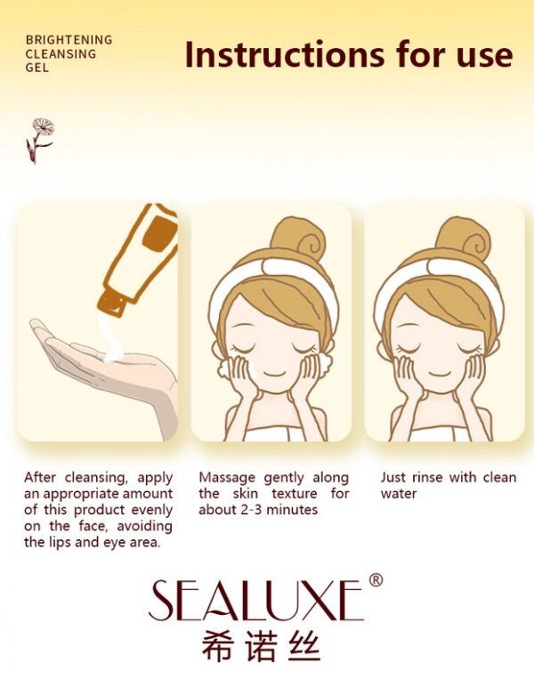 SEALUXE Brightening Cleansing Gel - Image 8