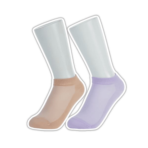 Kardli Bamboo Fiber Women's Boat Socks